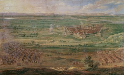 The Siege of Dole in June 1674 by Jean Baptiste Martin